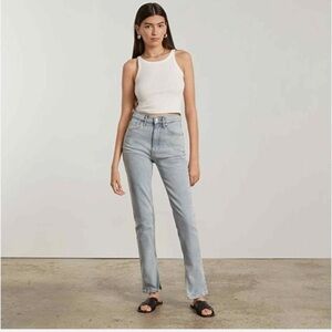 Everlane The Cheeky Split Hem Jean